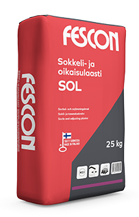 Fescon Sokkeli- ja oikaisulaasti SOL