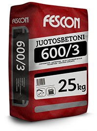 Fescon Juotosbetoni 600/3 25 kg