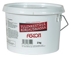 Tulenkestäva korjausmassa 2 kg web