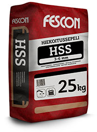 Hiekoitussepeli hss 25 kg