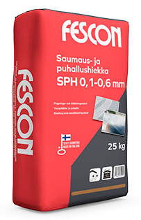 Fescon Saumaus- ja puhallushiekka SPH 25 kg