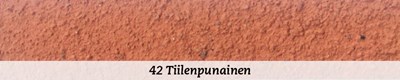 Tiilenpunainen 42