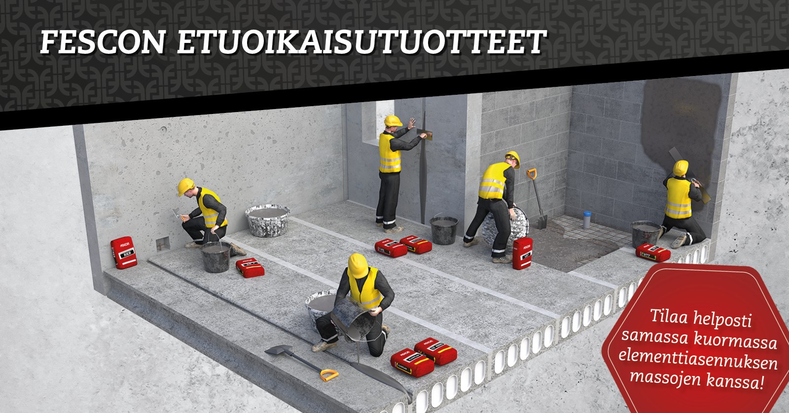 Fescon tuotteet etuoikaisuun