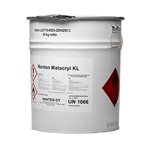 Nanten matacryl 25 kg peltiastia