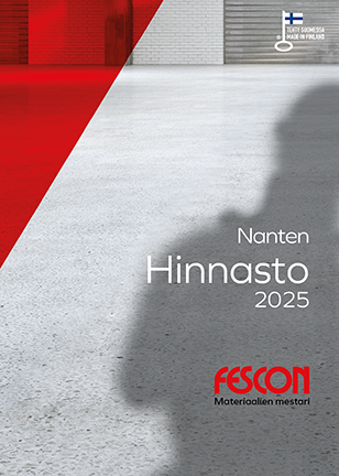 Nanten hinnasto 2025