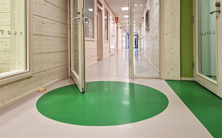 Fescon askelääntäeristävä lattia