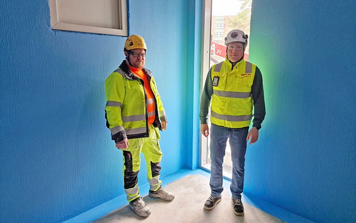 Vihdin Pinta-Fix Pasi Paloranta ja Fescon Mikko Rahkala