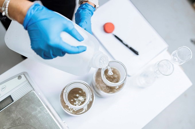 Fescon produktutveckling inom sandverksamheten