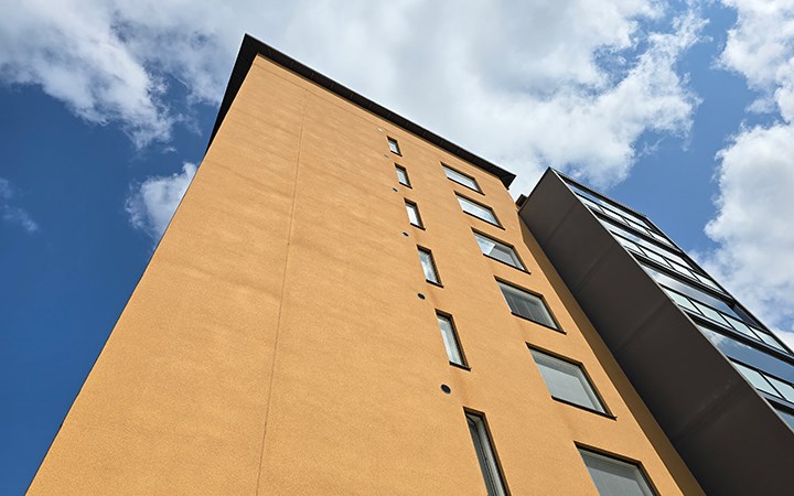 Ohutrappaus eristejärjestelmä Linkkitorninkatu 3 Turku