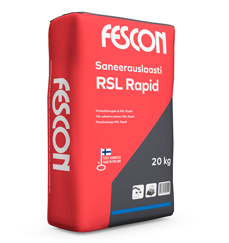Fescon Saneerauslaasti RSL Rapid hinnasto