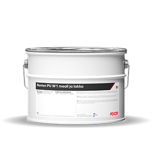 Nanten PU W1 maali ja lakka
