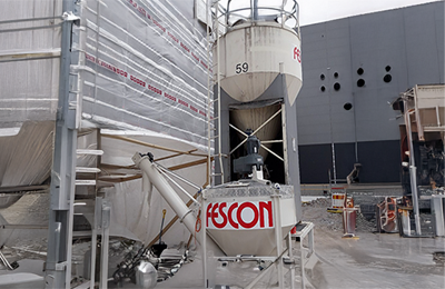 Fescon märkälaasti työmaasiilo