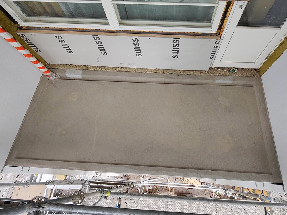 Fescon parvekekorjaus korjauslaasti