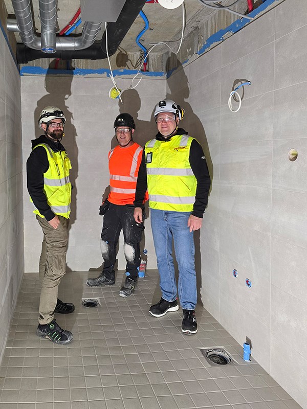 Fescon Taidetehtaanranta märkätilaratkaisut