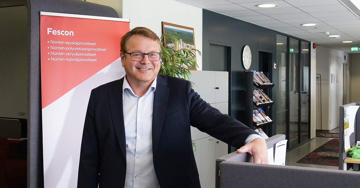 Fescon Oy toimitusjohtaja Kimmo Peltola